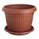 Flowerpot 'Mediteran' & Underpot