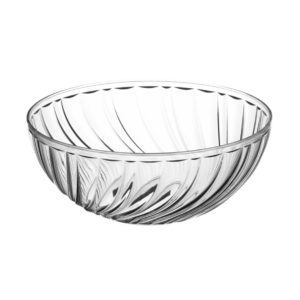 Činija reljefna 2.5 L providna