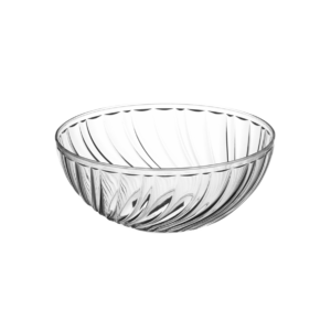 Činija reljefna 0.4 L providna